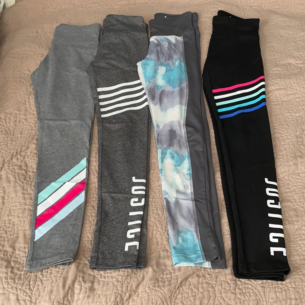 4 Pairs Justice Leggings